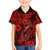 Hawaii Fish Hook Hawaiian Shirt Hibiscus Hawaii Tribal Tattoo Red Version - Wonder Print Shop