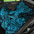 Hawaii Fish Hook Back Car Seat Cover Hibiscus Hawaii Tribal Tattoo Sky Blue Version - Wonder Print Shop