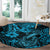 hawaii-fish-hook-round-carpet-hibiscus-hawaii-tribal-tattoo-sky-blue-version