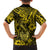 Hawaii Fish Hook Hawaiian Shirt Hibiscus Hawaii Tribal Tattoo Yellow Version - Wonder Print Shop