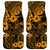 Hawaii King Kamehameha Car Mats Polynesian Pattern Gold Version - Wonder Print Shop