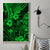 Hawaii King Kamehameha Canvas Wall Art Polynesian Pattern Green Version - Wonder Print Shop