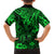 Hawaii King Kamehameha Kid Hawaiian Shirt Polynesian Pattern Green Version - Wonder Print Shop