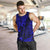 Hawaii King Kamehameha Men Tank Top Polynesian Pattern Navy Blue Version - Wonder Print Shop