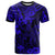 Hawaii King Kamehameha T Shirt Polynesian Pattern Navy Blue Version - Wonder Print Shop