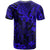 Hawaii King Kamehameha T Shirt Polynesian Pattern Navy Blue Version - Wonder Print Shop