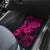 Hawaii King Kamehameha Car Mats Polynesian Pattern Pink Version - Wonder Print Shop