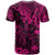 Hawaii King Kamehameha T Shirt Polynesian Pattern Pink Version - Wonder Print Shop