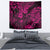 Hawaii King Kamehameha Tapestry Polynesian Pattern Pink Version - Wonder Print Shop