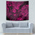 Hawaii King Kamehameha Tapestry Polynesian Pattern Pink Version - Wonder Print Shop