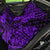 Hawaii King Kamehameha Back Car Seat Cover Polynesian Pattern Purple Version - Wonder Print Shop