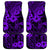Hawaii King Kamehameha Car Mats Polynesian Pattern Purple Version - Wonder Print Shop