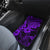 Hawaii King Kamehameha Car Mats Polynesian Pattern Purple Version - Wonder Print Shop