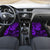 Hawaii King Kamehameha Car Mats Polynesian Pattern Purple Version - Wonder Print Shop