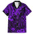 Hawaii King Kamehameha Hawaiian Shirt Polynesian Pattern Purple Version - Wonder Print Shop