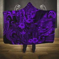 hawaii-king-kamehameha-hooded-blanket-polynesian-pattern-purple-version
