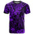 Hawaii King Kamehameha T Shirt Polynesian Pattern Purple Version - Wonder Print Shop