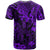 Hawaii King Kamehameha T Shirt Polynesian Pattern Purple Version - Wonder Print Shop