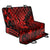 Hawaii King Kamehameha Back Car Seat Cover Polynesian Pattern Red Version - Wonder Print Shop