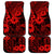 Hawaii King Kamehameha Car Mats Polynesian Pattern Red Version - Wonder Print Shop