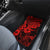 Hawaii King Kamehameha Car Mats Polynesian Pattern Red Version - Wonder Print Shop