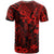 Hawaii King Kamehameha T Shirt Polynesian Pattern Red Version - Wonder Print Shop