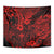 Hawaii King Kamehameha Tapestry Polynesian Pattern Red Version - Wonder Print Shop