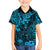 Hawaii King Kamehameha Kid Hawaiian Shirt Polynesian Pattern Sky Blue Version - Wonder Print Shop
