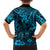 Hawaii King Kamehameha Kid Hawaiian Shirt Polynesian Pattern Sky Blue Version - Wonder Print Shop