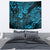 Hawaii King Kamehameha Tapestry Polynesian Pattern Sky Blue Version - Wonder Print Shop