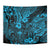 Hawaii King Kamehameha Tapestry Polynesian Pattern Sky Blue Version - Wonder Print Shop