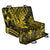 Hawaii King Kamehameha Back Car Seat Cover Polynesian Pattern Yellow Version - Wonder Print Shop
