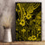 Hawaii King Kamehameha Canvas Wall Art Polynesian Pattern Yellow Version - Wonder Print Shop