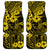 Hawaii King Kamehameha Car Mats Polynesian Pattern Yellow Version - Wonder Print Shop