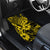 Hawaii King Kamehameha Car Mats Polynesian Pattern Yellow Version - Wonder Print Shop