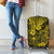 Hawaii King Kamehameha Luggage Cover Polynesian Pattern Yellow Version - Wonder Print Shop