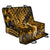 Hawaii Hula Girl Back Car Seat Cover Polynesian Pattern Gold Version - Wonder Print Shop