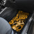 Hawaii Hula Girl Car Mats Polynesian Pattern Gold Version - Wonder Print Shop
