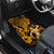 Hawaii Hula Girl Car Mats Polynesian Pattern Gold Version - Wonder Print Shop