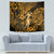 Hawaii Hula Girl Tapestry Polynesian Pattern Gold Version - Wonder Print Shop