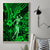Hawaii Hula Girl Canvas Wall Art Polynesian Pattern Green Version - Wonder Print Shop