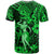 Hawaii Hula Girl T Shirt Polynesian Pattern Green Version - Wonder Print Shop
