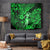 Hawaii Hula Girl Tapestry Polynesian Pattern Green Version - Wonder Print Shop