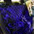 Hawaii Hula Girl Back Car Seat Cover Polynesian Pattern Navy Blue Version - Wonder Print Shop