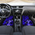 Hawaii Hula Girl Car Mats Polynesian Pattern Navy Blue Version - Wonder Print Shop