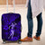 Hawaii Hula Girl Luggage Cover Polynesian Pattern Navy Blue Version - Wonder Print Shop