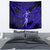 Hawaii Hula Girl Tapestry Polynesian Pattern Navy Blue Version - Wonder Print Shop
