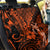 Hawaii Hula Girl Back Car Seat Cover Polynesian Pattern Orange Version - Wonder Print Shop