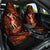 Hawaii Hula Girl Car Seat Cover Polynesian Pattern Orange Version - Wonder Print Shop