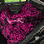 Hawaii Hula Girl Back Car Seat Cover Polynesian Pattern Pink Version - Wonder Print Shop